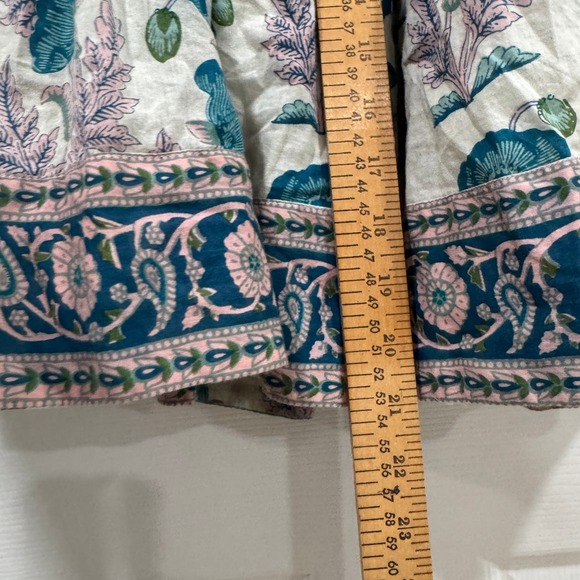 Pink Chicken New York Girls Tiered Skirt Floral‎ Print Drawstring Waist Size 4Y - Picture 6 of 10